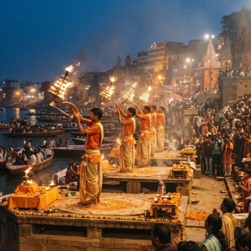 Varanasi Sunset Tour With Ganga Aarti & Boat Ride